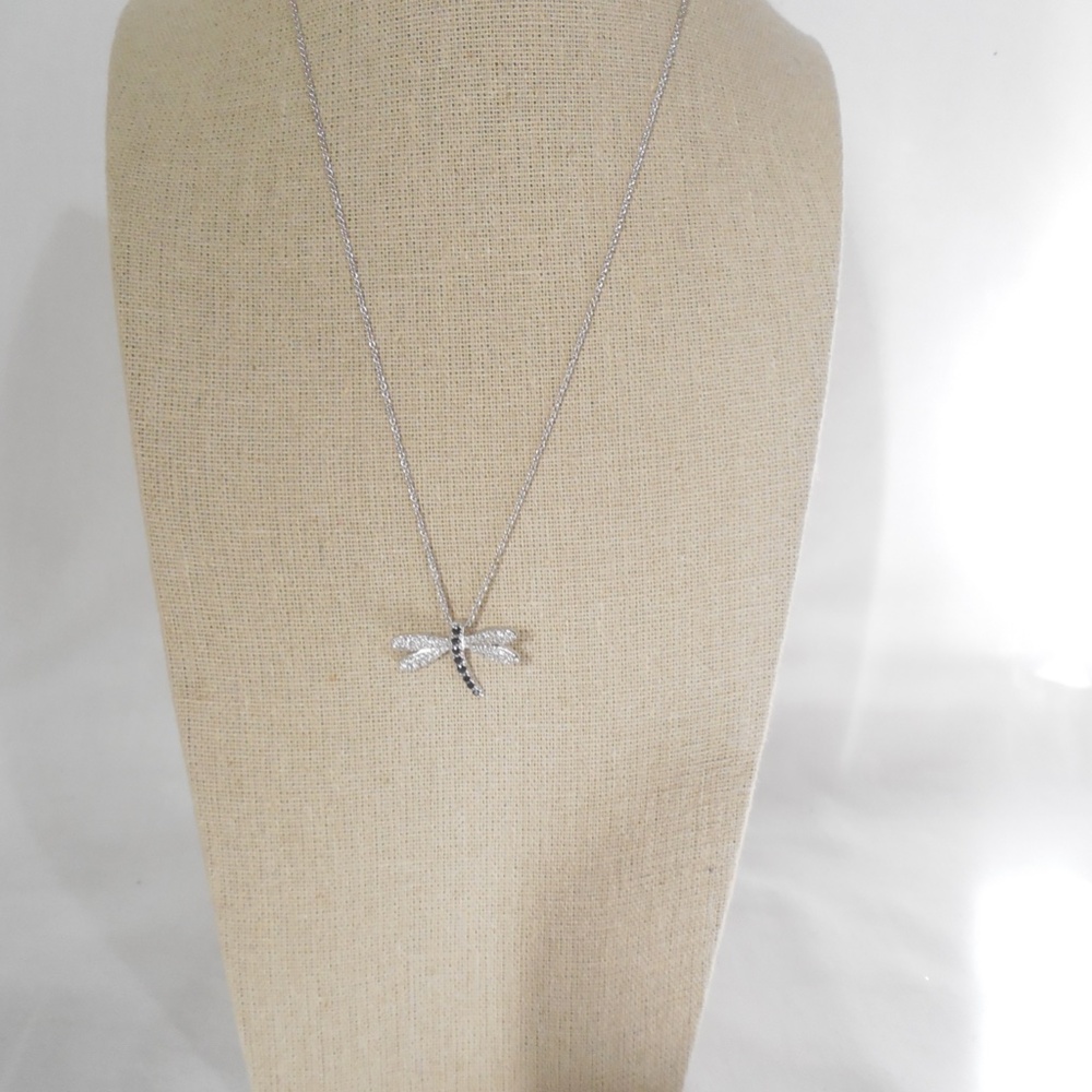 Giani Bernini Sterling Silver Dragonfly Necklace